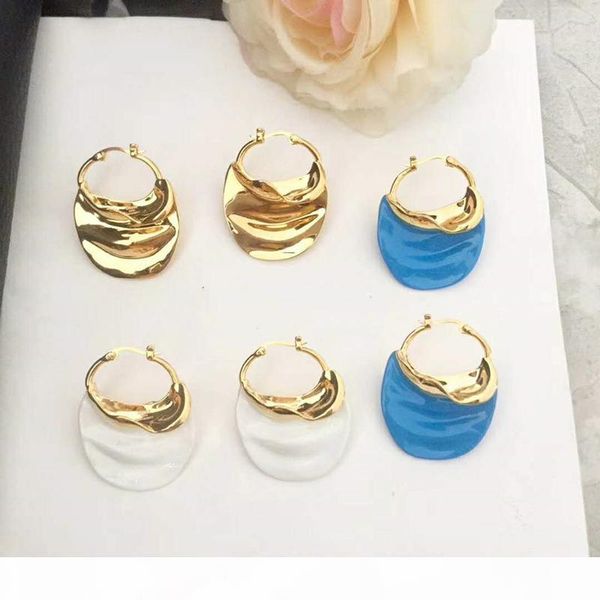 

europe and america trendy women earrings 3 colors for options yellow gold plated earrings for girls women for party wedding nice gift, Golden;silver