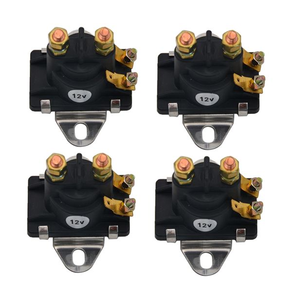 

4x trim relay solenoid switch for mercury mercruiser marine 12v 4 terminal
