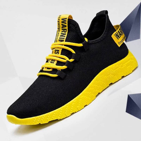 

breathable mesh sneakers men vulcanize casual shoes men ligheweight jogging sneaskers summer fashion walking shoes big size38-47, Black