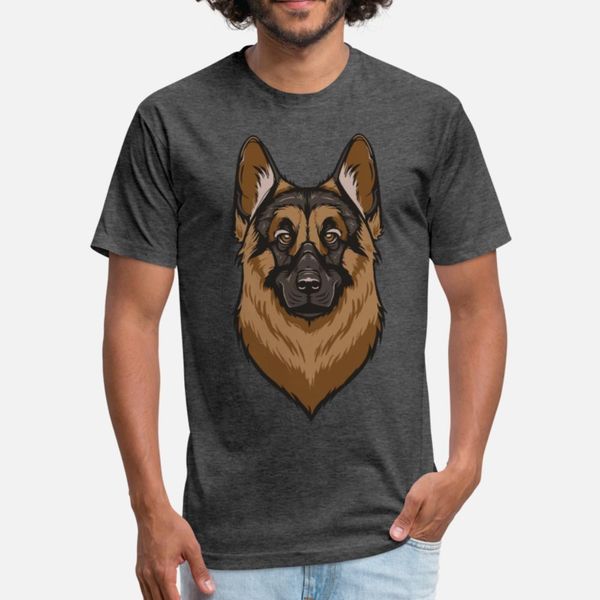 

german shepherd t shirt men design tee shirt s-3xl standard interesting basic summer pattern shirt