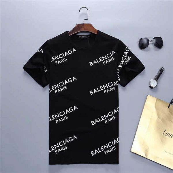 

mens designer t-shirts new brand designer short sleeves fashion printed casual outdoor clothes 2020 summer 6 colors m-3xl, White;black