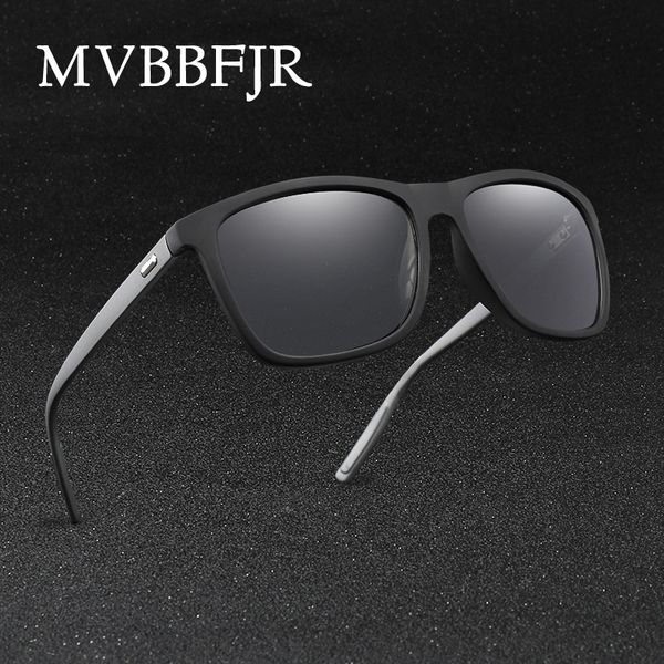 

mvbbfjr fashion men women polarized pchromic sunglasses driving shade mirror eyewear brand design luxury sun glasses uv400, White;black