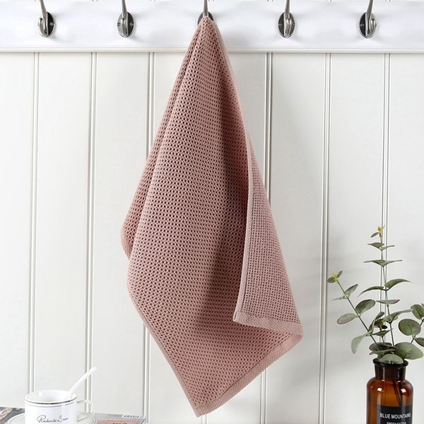

towel japanese style cotton honeycomb mesh breathable water absorption