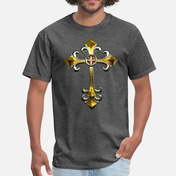 

gothic cross by artify t shirt men create short sleeve euro size s-3xl outfit graphic authentic spring autumn letter shirt