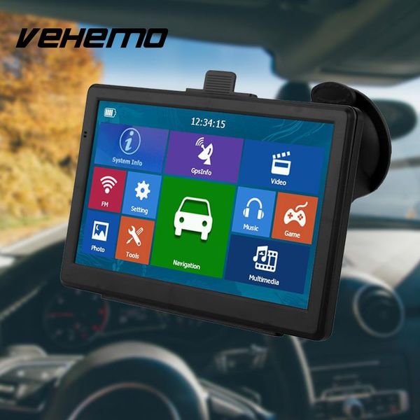 

universal gps navigator system hd gps navigator speech recognition pratical navigation car for map touch screen