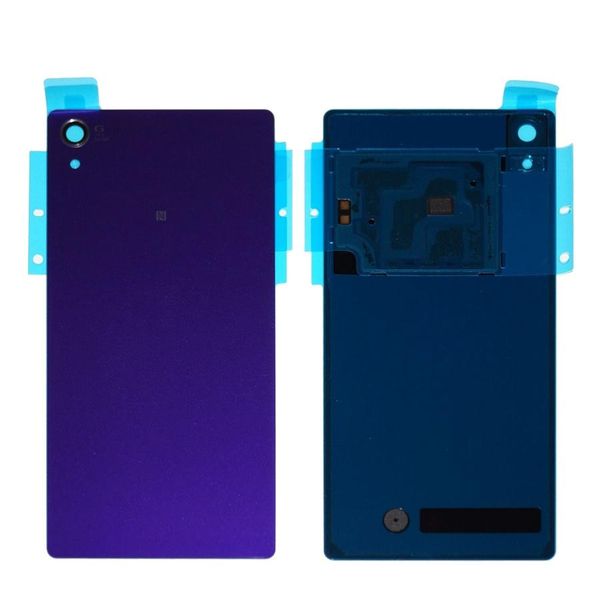 

cgjxswith nfc back glass battery door housing rear back cover for sony xperia z2 d6543 l50w d6503