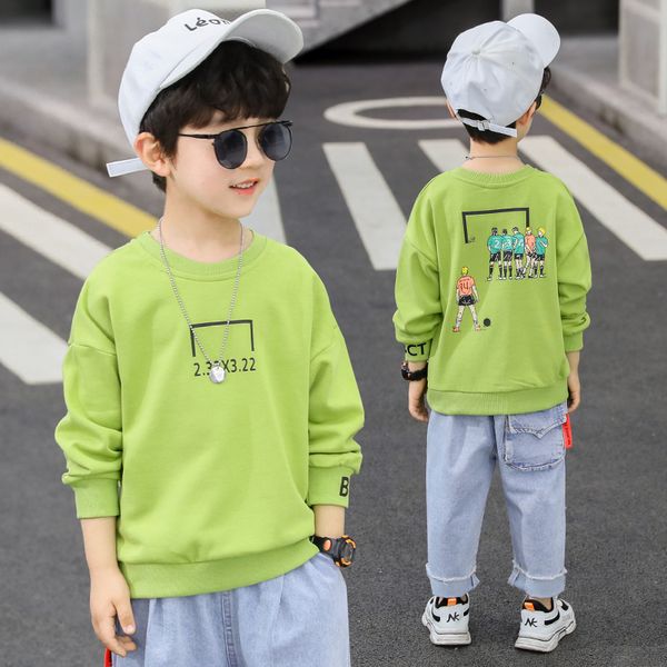 

hipac toddler girl boy sweatshirt children t-shirt long sleeve boys girls kids clothing autumn winter outfit sport fashion style, Black
