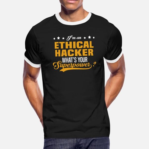 

ethical hacker t shirt men personalized tee shirt o-neck unique fitness new fashion spring autumn novelty shirt