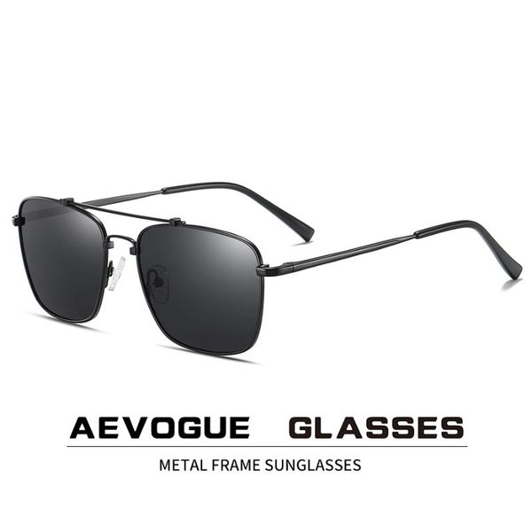 

aevogue new men women fashion classic outdoor polarized sunglasses retro metal sun glasses brand designer uv400 ae0838, White;black