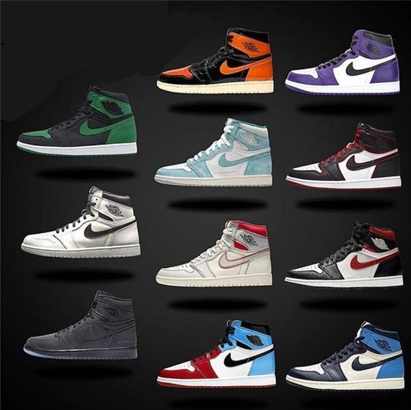 

snakeskin jordan retro 1 jumpman low 1s 1 og basketball unc chicago 3 travis scotts washed denim stylist shoes cz8455-100, Black