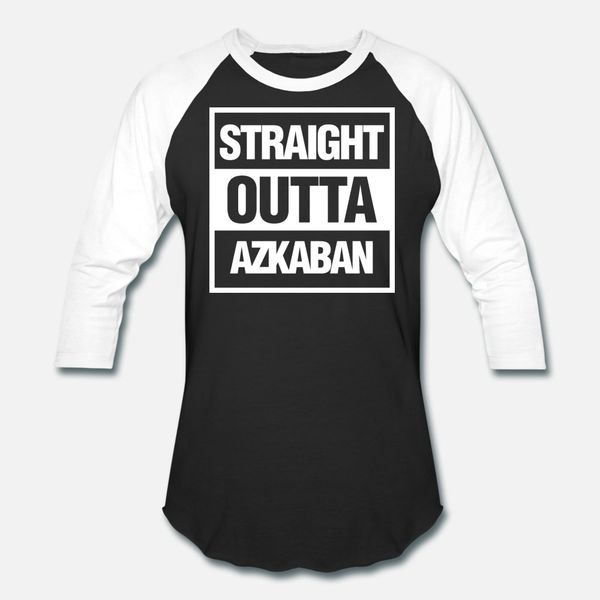 

straight outta azkaban t shirt men printed cotton s-3xl graphic casual spring formal shirt