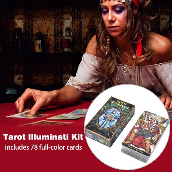 

cards game board for family pcs games deck tarot card illuminati entertainment kit tarot playing english table 78 party gqloe jjxh