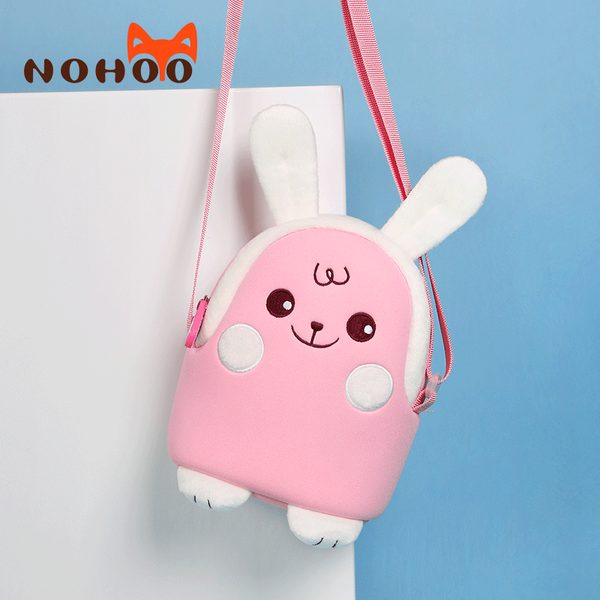 

nohoo маленьких девочек маленького crossbody кошелек дети симпатичная сумка 3d мультфильм малыши сумка на ремень
