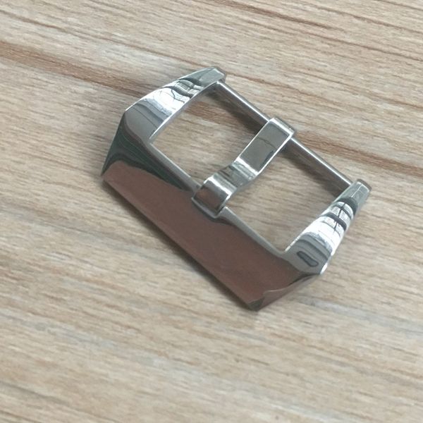 Pane Watch Buckle In 22mm 24mm 26mm Spazzolato Polacco Argento Nero Cinturino in acciaio inossidabile Fibbia ad ardiglione Orologi di design Orologio da polso di lusso Alta qualità