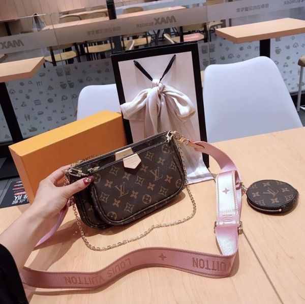 

2020 new shopping bag women leather handbags shoulder bags messenger bags tote clutch bags m44813 a8