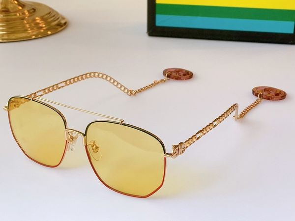 

lenses square sunglasses 59mm frame sun glasses designer eyewear gold metal g0783 fashion glass for brand mens womens size:59-17-145 xfbni, White;black