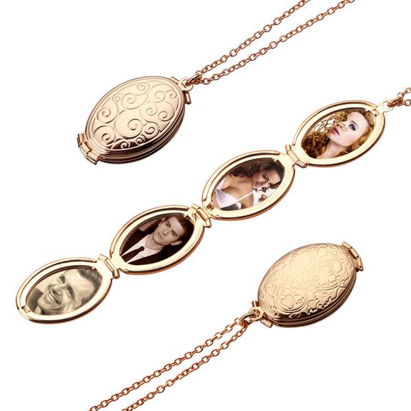 

doreenbeads fashion new magic p pendant memory expanding p locket 4 slot frame necklace box necklaces gift, Silver