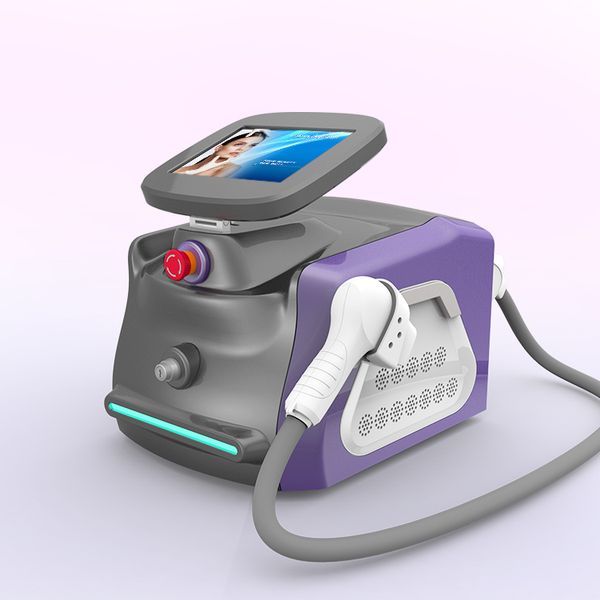 

professional beauty laser machine 808nm diode laser hair removal laser beauty machine painless and fast hair removal, Black