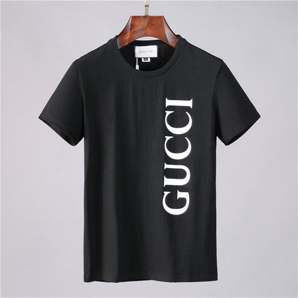 

2020d men's stylist t-shirt casual letter printing men and women short sleeve men's stylist shirt size m-3xl, White;black