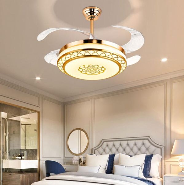 

invisible fan light living room electric fan light wind power household dining bedroom with electric