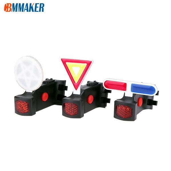 

bike lights 6 mode light cycling bicycle rechargable ip63 waterproof taillight warning for mountain road accessories