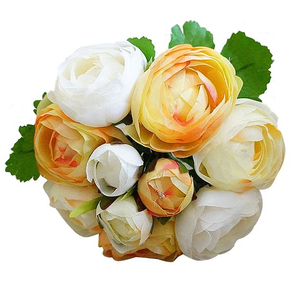 

10 head peony flowers bouquet decor
