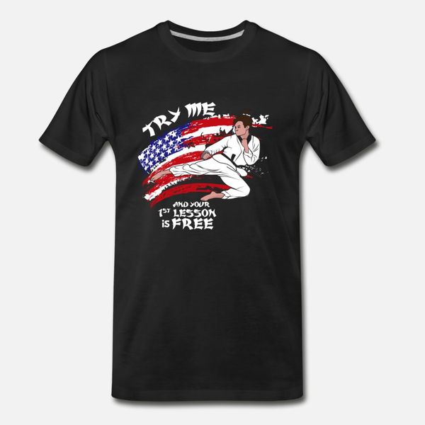 

karate t shirt men personalized cotton s-3xl solid color gift new style summer style pattern shirt