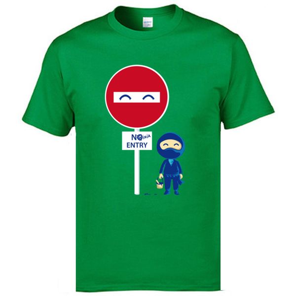 

ninja entry slogan funny tee shirts mens summer clothing shirts round collar men new tee shirts custom tees