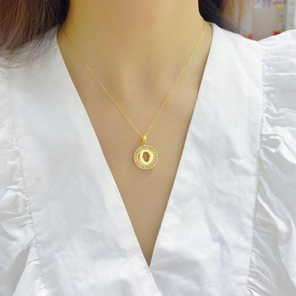 

silver color necklace jewelry women wedding fashion hand cz crystal zircon stone pendant necklace christmas gift