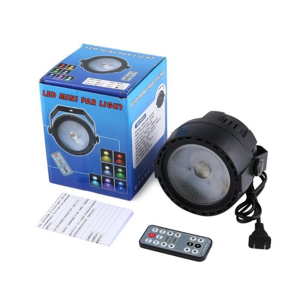 

15w led stage lights lights mini remote control lighting special effects sound control lamp for bar ktv ballroom