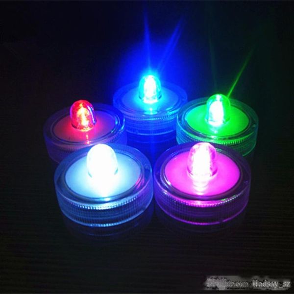 

led submersible waterproof wedding decoration party tea light fast shipping