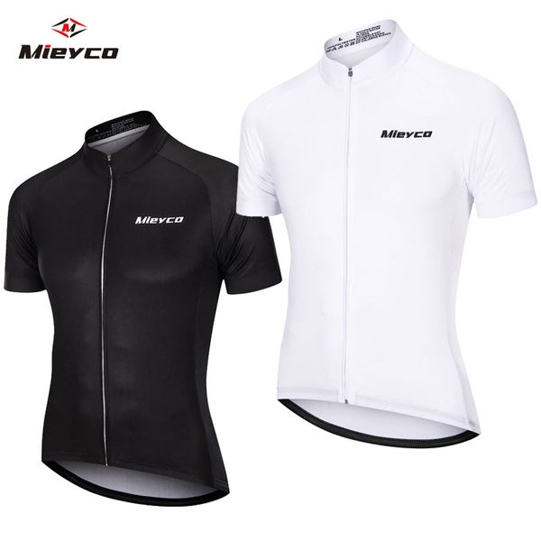 

mieyco cycling jersey roupe ciclismo feminina short pro team mtb bicycle suits classic white summer breathable quick dry t shirt, Black;blue