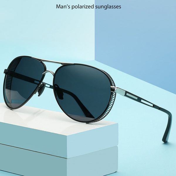 

men polarized sunglasses men women aviation oversized style 2020 brand designer rays driving sun glasses male goggle uv400, White;black