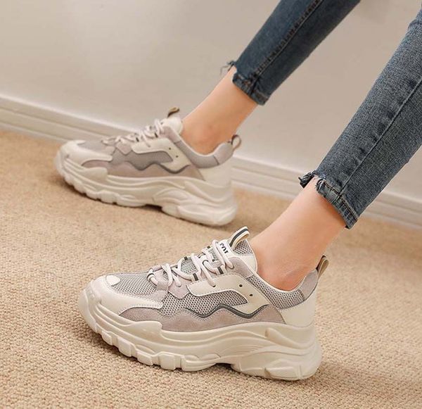 

classics women platform trainer women flat shoes comfort casual shoe sneaker women leisure platform shoe chaussures trainers sh04 p47, Black