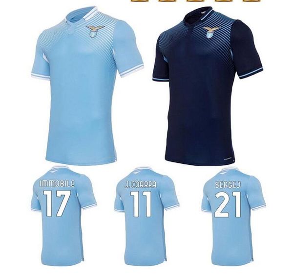 

19 20 lazio soccer jerseys 120-years anniversary 2019 2020 maglie special edition immobile luis bastos alberto sergej football shirts, Black;yellow