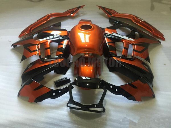 

abs fairings kit+gifts for honda cbr600 f3 1995 1996 cbr600 95 96 cbr600 f3 95-96 body cover+windscreen #orange black #q71h3