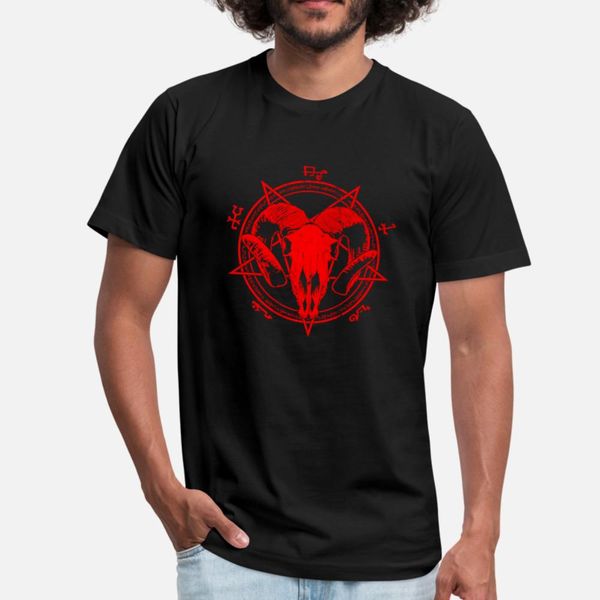 

pentacle pentagram five point star wiccan demonic t shirt men create 100% cotton o-neck original anti-wrinkle fashion pattern shirt