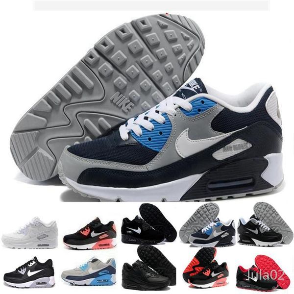 

the sneaker classic 90 men's and women's running shoes sports coach 90 air permeable sneakers men's lu2w, Black