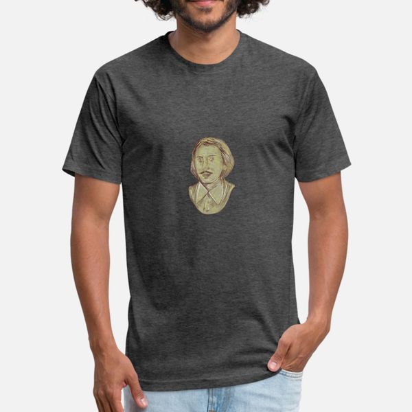 

chriser marlowe bust drawing t shirt men personalized 100% cotton s-xxxl original interesting building summer style natural shirt