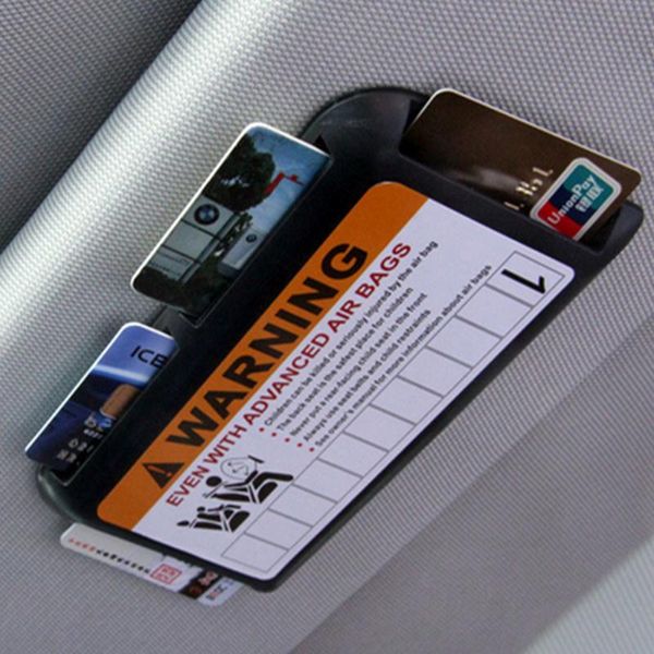 

leepee temporary parking phone number car visor clip organizer car parking card holder high-speed ic card clip car-styling