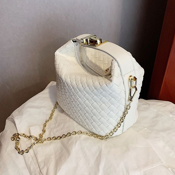 

summer ladies' small bags 2020 new fashion all-match chain messenger bag woven handbags women purse and handbags