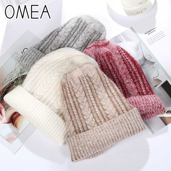 

angora fur hats for women cashmere hat solid twist knitted hat autumn winter gorros mujer invierno beanies for lady 2020, Blue;gray