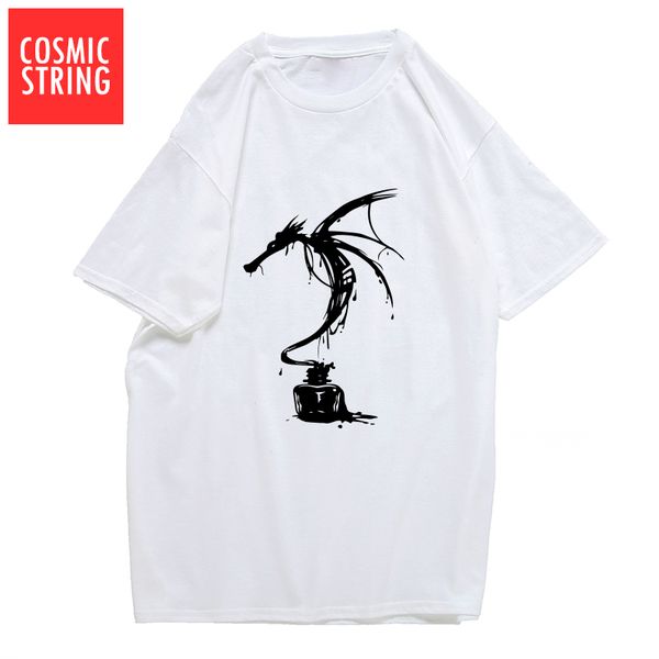 

cosmic string 100% cotton cotton cool men t shirt casual short sleeve loose men tshirt male summer t-shirt tees