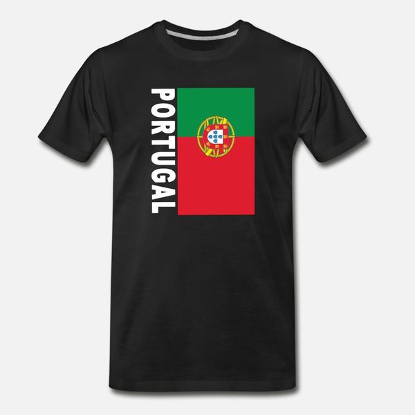 

portugal flag national design t shirt men character 100% cotton s-3xl kawaii cute breathable summer outfit shirt