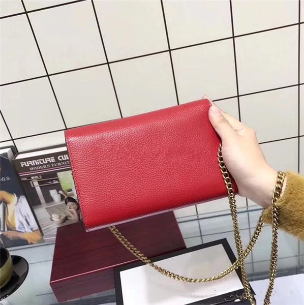 

fashion style tote bag chain handbags crossbody purse lady leather classic shoulder bags with