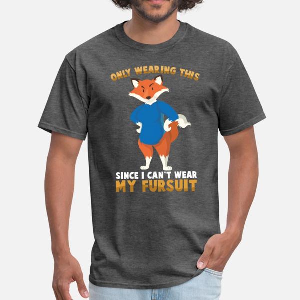 

furry fandom furry fursuit cute fox cosplay t shirt men anti-wrinkle cotton o neck slim anti-wrinkle fashion spring pattern