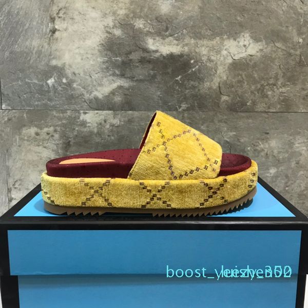 

2020 letters women designer sandals summer wedge high heel platform sandal ladies slide slipper brand fends flip flop luxury beach shoes b35, Black