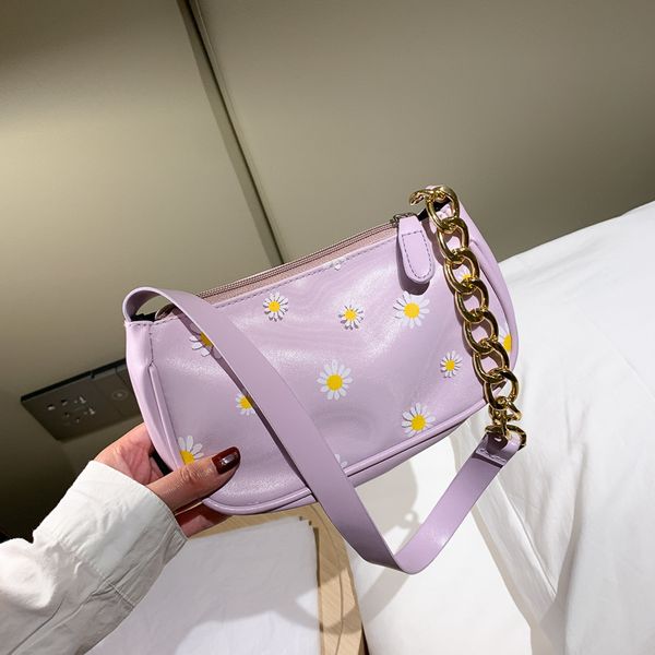 

summer small bag female 2020 new korean version of the wild shoulder messenger bag fashion chain armpit wholesale