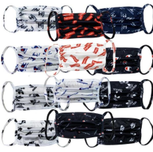 

respirator ultraviolet-proof face washable dustproof designer mask riding cycling sports print mouth masks men and women outdoor