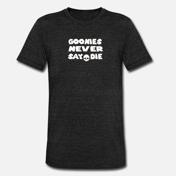 

goonies never say t shirt men customize cotton o neck clothes graphic new style summer style vintage shirt